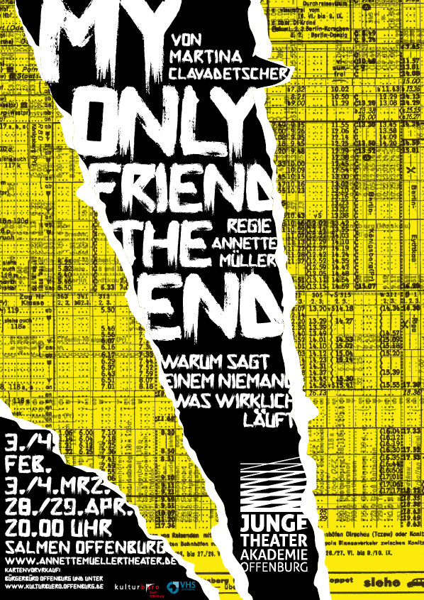 Plakat My only friend, the end